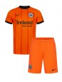 Eintracht Frankfurt Alternativní dres pro děti 2024-25 Krátký Rukáv (+ trenýrky)